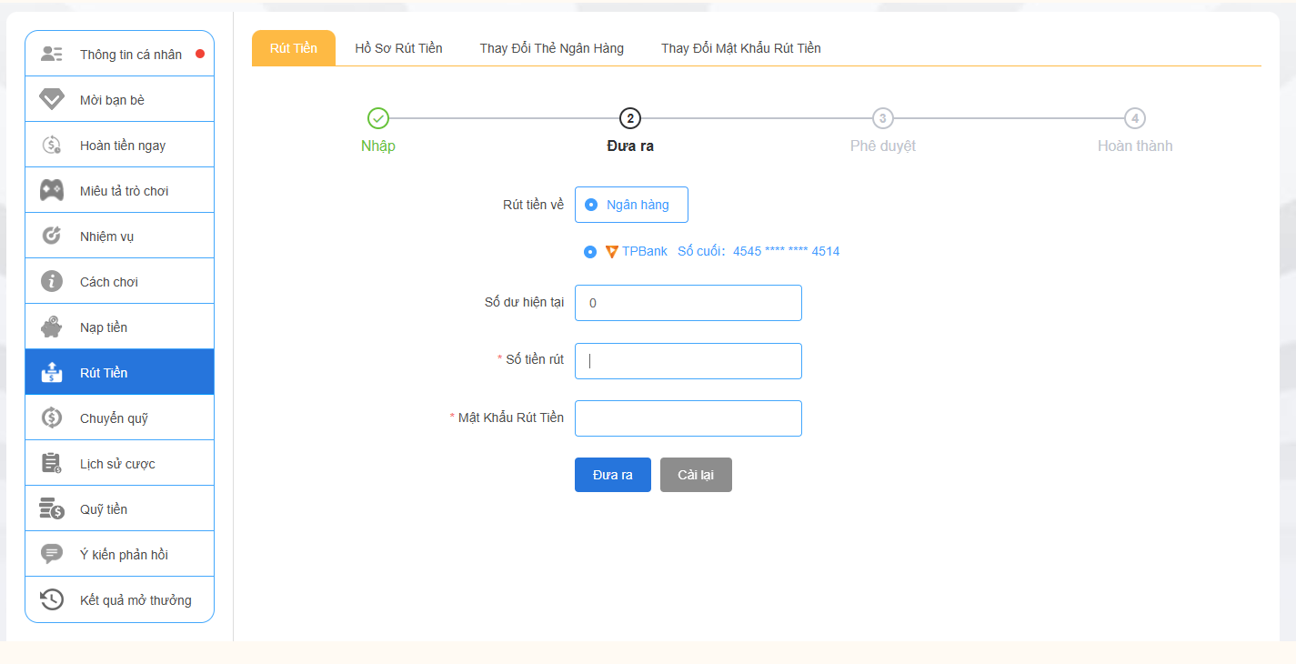 Hướng dẫn chi tiết cách rút tiền Au88 nhanh chóng cho NEWBIE 2 Hướng dẫn chi tiết các bước rút tiền AU88